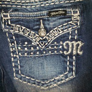 Miss Me size 30. Easy Capri jeans inseam 23 .